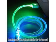 Visible Flashing LED Bright 8 Pin USB Charging Charger Data Cable Cords For iPhone se 5 5S 5C 6 6s plus ipad mini ipad 4