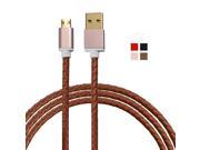 Micro USB Cable Metal Braided Quick Charge and High Speed Data Sync Cable For Android Phones Samsung LG Sony HTC Nokia USBC 1028