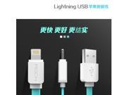 Rock 32cm 8 Pin USB Cable For iphone 5s 6 plus ipad IOS 8.0 Fast charging cable line with retail package
