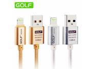 GOLF 2m Charger Cord 8 Pin USB Data Sync Charge Cable For iPhone 5 5s 6 6s Plus iPad 4 Air 2 Mini 2 3 iOS9 Fast Charging Wire