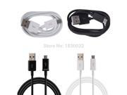 White Black 3m Micro USB Cable Charger Data Sync Cord For Samusng Note2 S3 For HTC Android Phone For Motorola For Nokia