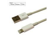 For Apple MFI Certified 5V 2.1A White 1m 2m 3m 8 pin Lightning to USB Cable Data Sync Charger For iPhone 5 5s 6 iPad Air iPod