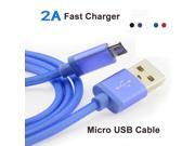 2015 Nets Braided 1M Micro USB cable USB Charging Data Cable for Samsung Galaxy htc Sony Xiaomi