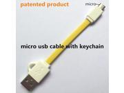 micro usb cable with keychain Charging data Applicable to cable micro usb otg adapter micro usb hub data cable power bank car