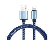 Metal nylon Mobile Phone Cables Charging USB Cable Charger Data For iPhone 5 5S 6 6s plus For ipad IOS Data accessories