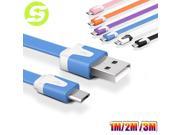 Micro USB Cable adapter 2m micro usb to usb fast charging for Samsung S3 S4 HTC Huawei mobile phone cable for xiaomi