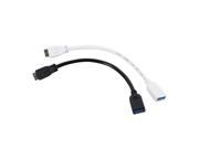 USB 3.0 A Female to Micro B Male OTG Data Cable Cord for Samsung Galaxy Note 3