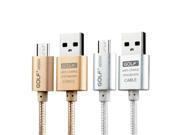 GOLF Micro usb cables 2A 3m Metal Braided Data Sync cable wire charger for Samsung Galaxy S4 S3 HTC microUSB