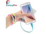 CinkeyPro Arrival Bracelet Charger Mobile Phone Cables Micro USB Cable Data Charging For Samsung Oneplus Two 2