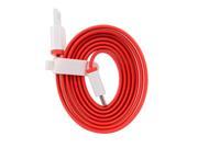 Red 100CM USB C USB 3.1 Type C Male Data Connector Charging Usb Cable for Oneplus 2 Two 2 mobile Phone wire Rainbow