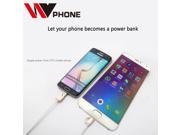 WV Invention USB Cable for Iphone Ipad Android Support OTG Phone charge for Android 2 in 1 Data Charging Cable