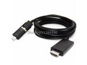 3M MHL to HDMI HDTV HD TV Adapter Cable With USB Cable Micro 5pin 11pin for Samsung S2 3 4 5 Note2 3 Huawei Xiaomi Smart Phones