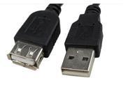 1 PCS USB 2.0 Cord Extension Cable AM To AF Male to Female Lead 60cm length Male to Female Extension Cable
