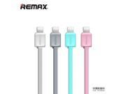 2015 USB Cable for Apple iPhone 5 5s 6 6Plus ios 8.3 for iPad Air Mini Flat Wire Original Remax 100cm Charge Data Transmit