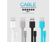 120cm 5V 2A Universal Flat USB Quick Charge Cable Data Cable For Lightning Port Devices For Apple iPhone ios 8 iPad iPod