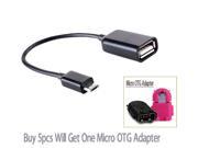 Micro USB OTG Cable Adapter For Samsung HTC LG Sony Android Tablet PC MP3 MP4 Smart Phone Mobile