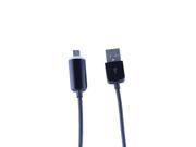 High quality 3ft 1m Led Micro USB cable led usb cable for sync and charge with LED Fast Charging 2A Power Black White