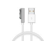 Brand Magnetic Charging LED USB Cable Cable Mobile Phone Cables Adapter For Sony Xperia Z3 Z2 Z1 Compact Lt39h L55t