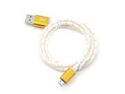 Top Quality Luminous Data Micro USB Cable Line For Samsung V8 Android Sync Charger Cord 1M