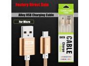 Original Micro USB Cable with Nylon Line Metal plug for iPhone 6 Plus 5s For Samsung Sony Xiaomi HTC Nokia Huawei