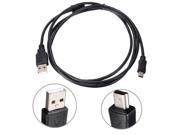 1.8m Mini USB to USB Data Charger Cable for Cell Phone MP3 MP4 GPS Camera HDD Mobile Phone Extension Cable