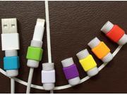 Multicolor 2PCS USB Charger Cable Protector For Apple iPhone 4S 5 5S 6 Plus USB power Cable Protector EC834