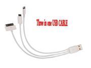 For Apple Drag Three Data lines IN one versatile Charging Cable And Micro USB Cable