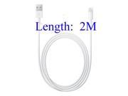 2 Meters Length US famous brand phone pad pod data transmission line usb cable line. phone 5 and 6 usb data line.