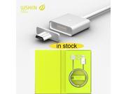 Original Wsken Metal Magnetic Cable Data Charger Cable For Samsung Huawei Xiaomi Lenovo Micro USB Android Phone Micro USB v2.0