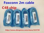 2M 100% Genuine Original From Foxconn Factory C48 Chip OD 3.0mm Data USB Cable For iPhone se 5 5S 6s plus ipad pro ios9