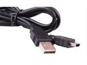 1pcs lot Mini USB sync CABLE USB DATA AND CHARGE CABLE FOR DIGITAL CAMERA EXTRNAL HARD DRIVES 80cm