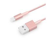 Original Rose Gold micro usb cable fast charging 1M Mobile Phone Cables For iPhone 5 cable iPhone6 6S iPad ios 8 9 Data Charging