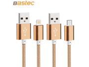 Nylon Line 2A Fast charging cable Micro USB Cable for iPhone6 6s Plus 5s iPadmini Samsung Sony Xiaomi