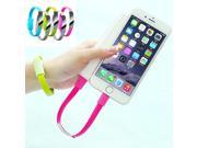 2.1A Fast Charging Wristband Micro USB Data Cable High Speed Transfer Wrist USB Cable Line for Iphone Samsung LG HTC IOS Android