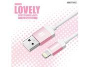 Lovely Design USB Cable for iPhone 5 5s 5c SE 6 6s Plus Charging Data Sync Cables Original Remax with Package 100cm