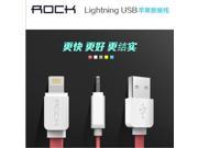 MFI Rock USB Cable for Apple iPhone iPod iPad Flat Wire Charging Data Wire High Quality mfi certification FOR IOS 7 8 9