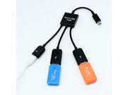 3 in 1 Micro Usb OTG Hub Host Charge Cable With Charging Function For Samsung Galaxy S2 S3 S4 S5 Galaxy Note