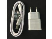 Genuine Original 5V 2A EU Plug Travel Wall Charger MICRO USB Cable For Samsung Galaxy Gear S4 I9500 S3 I9300 S6 Note 2