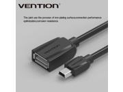 VENTION Mini USB to USB Female OTG Cable Adapter For Camera MP3 MP4 Hard Disk Keyboard Pad 0.1m 0.25m Mini USB Cable for Mobile