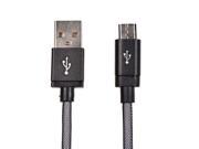 1M Quality Nets Braided 8Pin V8 Micro USB Fast Charge Data Sync USB Cable for iPhone 5 6 Samsung HTC Sony Android 2A