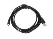 High Quality 3M 10FT USB 2.0 Type A to Mini B Male 5 PIN Data Charging Cord Cable Adapter for MP3 MP4 GPS Camera Cell Phone
