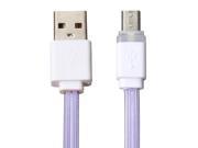 1M Durable Micro USB 2.0 V8 LED USB Cable Data Sync Charger Cable Cord For Sansung For Galaxy S6 S6edge S5 For Huawei P8