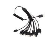 Universal Multi 10 in 1 Mobile Phone USB Charger Cable For iPhone 5 iPad iPod 3.1 From MicroData 70555