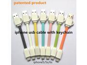 riphoneappler usb cable with keychain Charging data Applicable to charger riphone 5 c rapplle magnetic usb cable watchiphon 5s