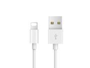 Latest 8pin micro usb cable 1M White Wire Date Sync Charging Charger Cable for iPhone 5 5s 6 6 plus iPad fit for ios 8 9