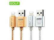 GOLF Ultra Long 8pin USB Charge Data Sync Cable For iPhone 5 5S 6 6S Plus iPad mini 2 3 Air 2 iOS9 Fast Charging Line 1m
