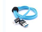 Zetton 8pin flat usb cable data cable for iPhone 6