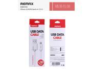 2pcs Remax Fast Speed usb cable charger cables adapter cabo cable for iPhone 5 6 For iPad 4 5 with Retail Box