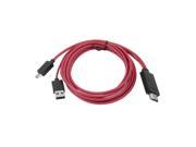 2M MHL Micro USB to HDMI 1080P HD TV Cable Adapter for Samsung Galaxy S4 S3 Note2