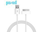 1m USB DSP wire cabo Sync Data Charging Charger Cable Cord for Apple iPhone 3GS 4 4S 4G FOR iPad 2 3 iPod nano touch Adapter